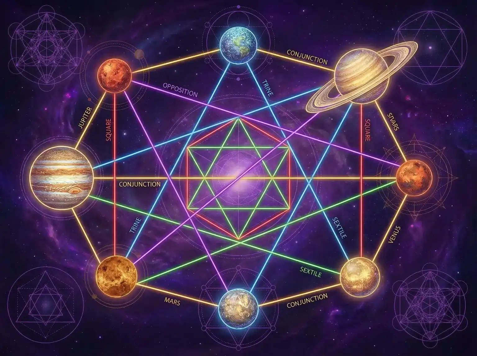 行星相位解读 - 地下偶像番剧完整版免费观看 | 占星学进阶
